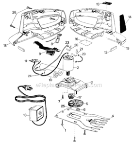 Page A Diagram and Parts List for 8288 Type 1 Black and Decker Trimmer